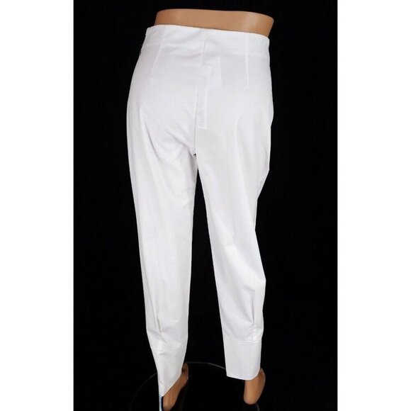Molly Goddard Casual Cotton Pants Size UK 10 US S Womens White NWT - Picture 7 of 13